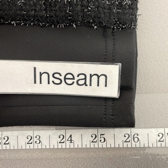 Pam & Gela Pants Women's SP Small Petite Black Pull On Skinny - Picture 11 of 11